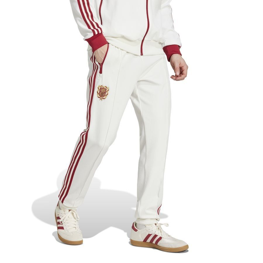Bayern München Track Pants 125 Years Anniversary - Off White LIMITED EDITION - Men's-SoccerKits Hub | Buy Soccer Jerseys Online